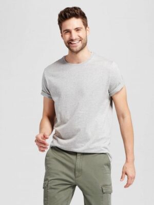 Men Standard Fit Crew T-shirt